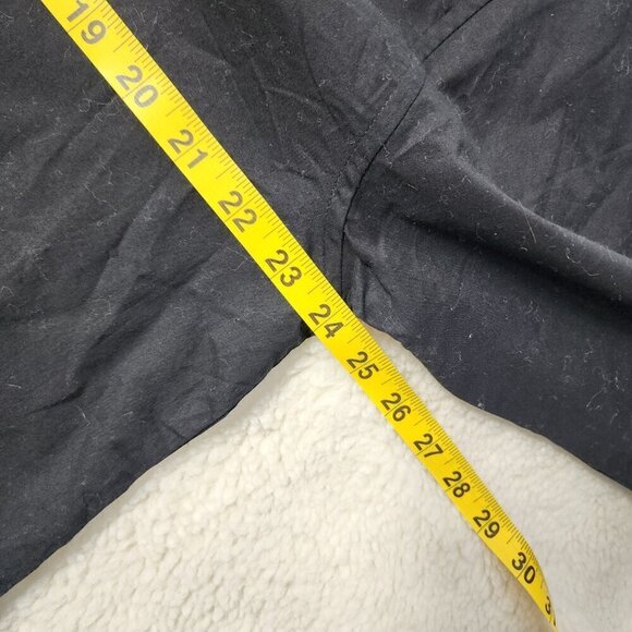 Vintage Mecca Long Sleeve Shirt Large Black Button Up Skater Baggy Oversized Y2K - Picture 6 of 6